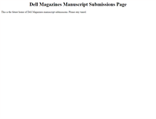 Tablet Screenshot of magazinesubmissions.com